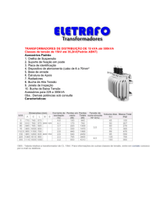 Catálogo Tra. Trifasico - Eletrafo Transformadores