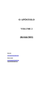 Jornal “O APÓSTOLO” N - Jesus