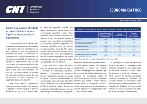 Economia em Foco - Confederação Nacional do Transporte