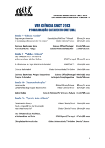 VER CIÊNCIA SNCT 2013