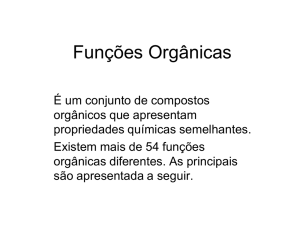 Funções Orgânicas