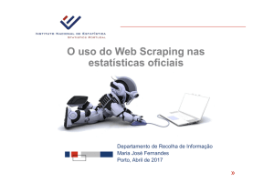 Using Web Scraping for Official Statistics