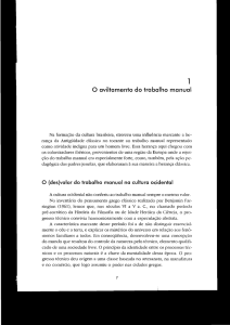 o aviltamento do trabalho manual