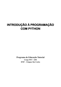introdução à programação com python