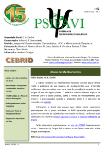 Abuso de Medicamentos - Associação Brasileira de Psiquiatria