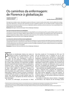 Os caminhos da enfermagem: de Florence à globalização