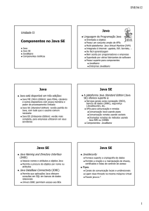 Componentes no Java SE