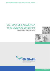 Sistema de Excelência Operacional EMBRAPII (EOE)