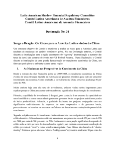 Surge o Dragão: Os Riscos para a América Latina vindos da China