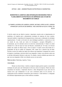 ARTIGO - AEM – ADMINISTRAÇÃO ESTRATÉGICA E MARKETING