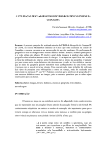 A UTILIZAÇÃO DE CHARGES COMO RECURSO