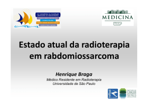 Estado atual da radioterapia em rabdomiossarcoma