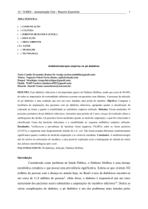 Antibioticoterapia empírica no pé diabético