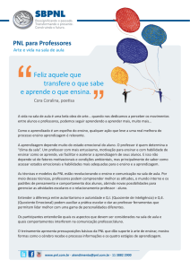 Ficha - PNL para Professores