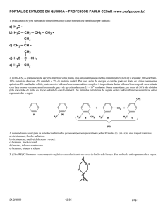hidrocarbonetos - Portal de Estudos em Química