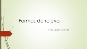 Formas de relevo