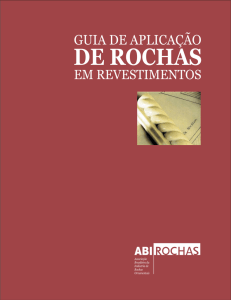 Guia de Aplicação de Rochas em Revestimento