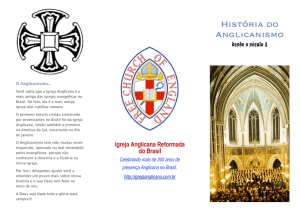 História do Anglicanismo - Igreja Anglicana Reformada do Brasil