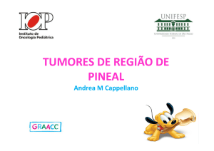 tumores de região de tumores de região de pineal