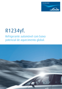 R1234yf. - Linde Gases Industriais