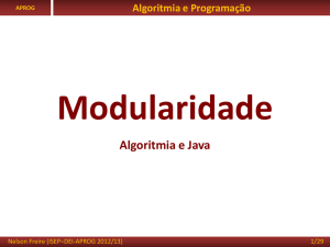 Programação Java - Dei-Isep