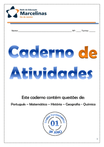 Caderno de Atividades