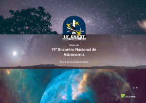 19º Encontro Nacional de Astronomia