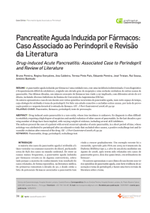 Pancreatite Aguda Induzida por Fármacos: Caso Associado ao