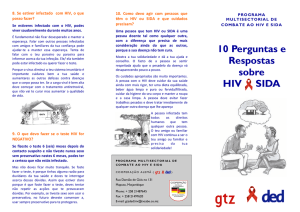 10 Perguntas e Respostas sobre HIV SIDA
