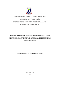 05/02 Desenvolvimento de sistema web de Gestão de