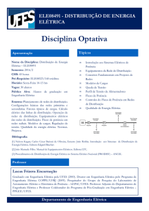 Disciplina Optativa - Engenharia Elétrica