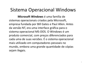 Sistema Operacional Windows