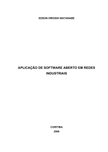 aplicação de software aberto em redes industriais