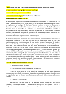 Título: Contas em ordem, redes em ação: fomentando a economia