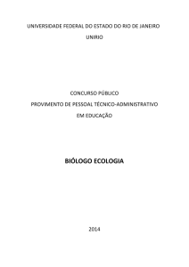 biólogo ecologia