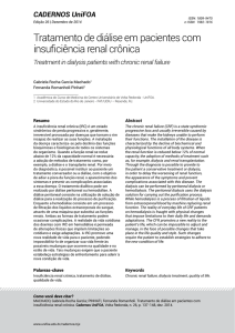 Tratamento de diálise em pacientes com insuficiência