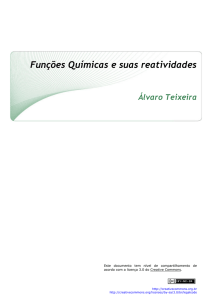 Funções Químicas e suas reatividades - CCEAD PUC-Rio