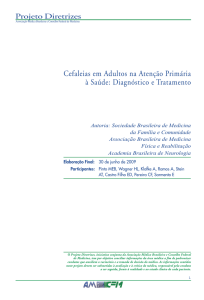 Cefaleias em Adultos - Sociedade Brasileira de Medicina de Família
