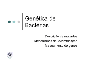Genética de Bactérias