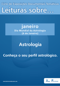 Janeiro - Astrologia - Biblioteca Municipal Ferreira de Castro
