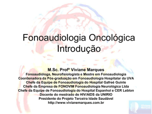 Fonoaudiologia em Oncologia