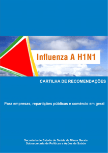 Cartilha Gripe A-H1N1 - Condomínio Retiro das Pedras