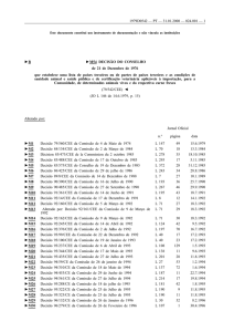 B M54 DECISÃO DO CONSELHO de 21 de Dezembro