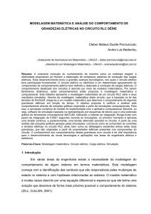 modelagem matemática caixa cinza da dinâminca de elastomassas