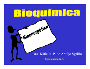 Bioenergética - Etc Personal Page R. Sgrillo