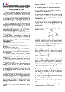 UNIVERSIDADE CASTELO BRANCO 2 A 2 A 2 A