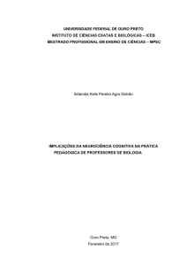 universidade federal de ouro preto instituto de ciências exatas e