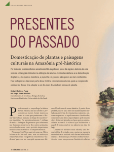 Domesticação de plantas e paisagens culturais na Amazônia pré
