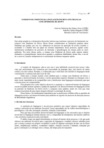 Página | 47 O DESENVOLVIMENTO DA LINGUAGEM ESCRITA EM