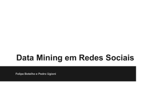 Data Mining em Redes Sociais